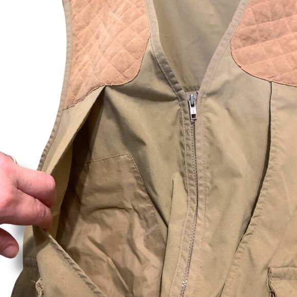 Vintage Cabela’s Hunting Fishing Safari Jacket 2XL Thrashed - Picture 10 of 16